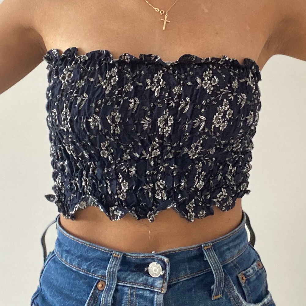 Bandeau crop top